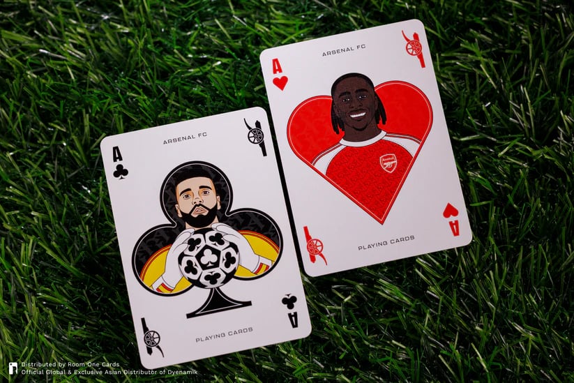 Room One Cards《Arsenal FC》Playing Cards 啤牌(Home)