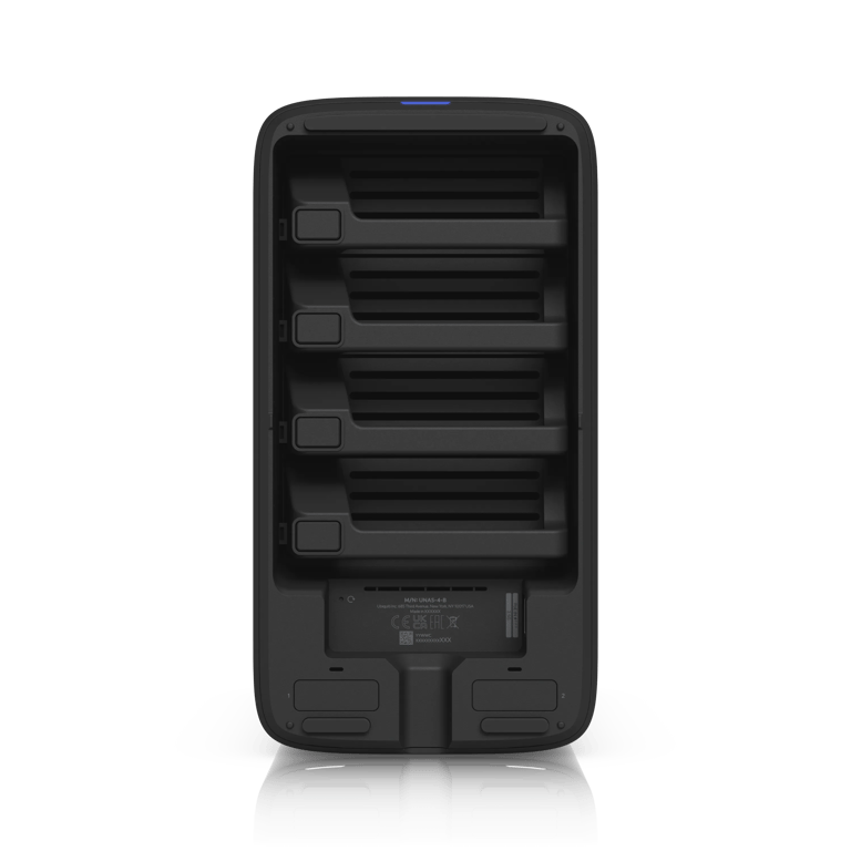 Ubiquiti UniFi UNAS-4-B Four-bay / 10G SFP+ / 黑色 網路儲存伺服器 (NAS)(黑色)