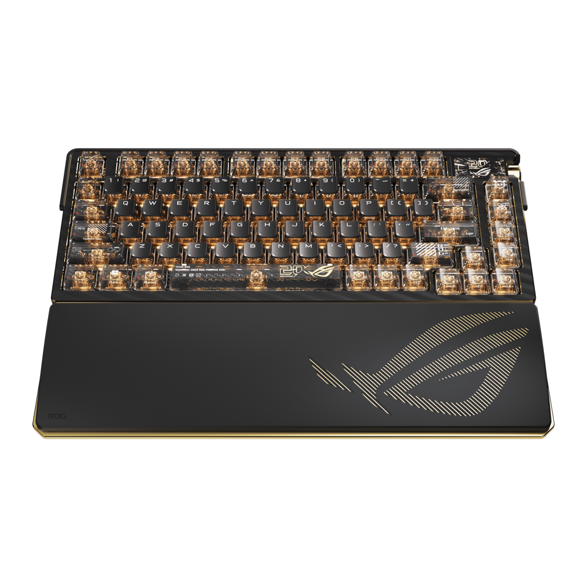 ASUS ROG Azoth Extreme Edition 20 三模無線機械式鍵盤(段落Storm軸-20周年紀念版)