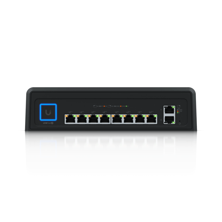 Ubiquiti UniFi Industrial 10-Port 1GbE / 430W PoE / Rugged 工業級 PoE 交換機