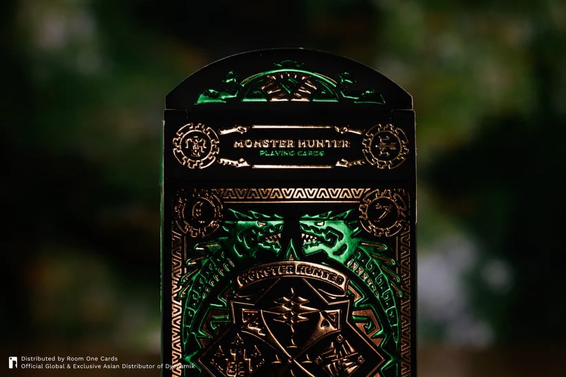 Room One Cards《Monster Hunter》Playing Cards 啤牌(Green)