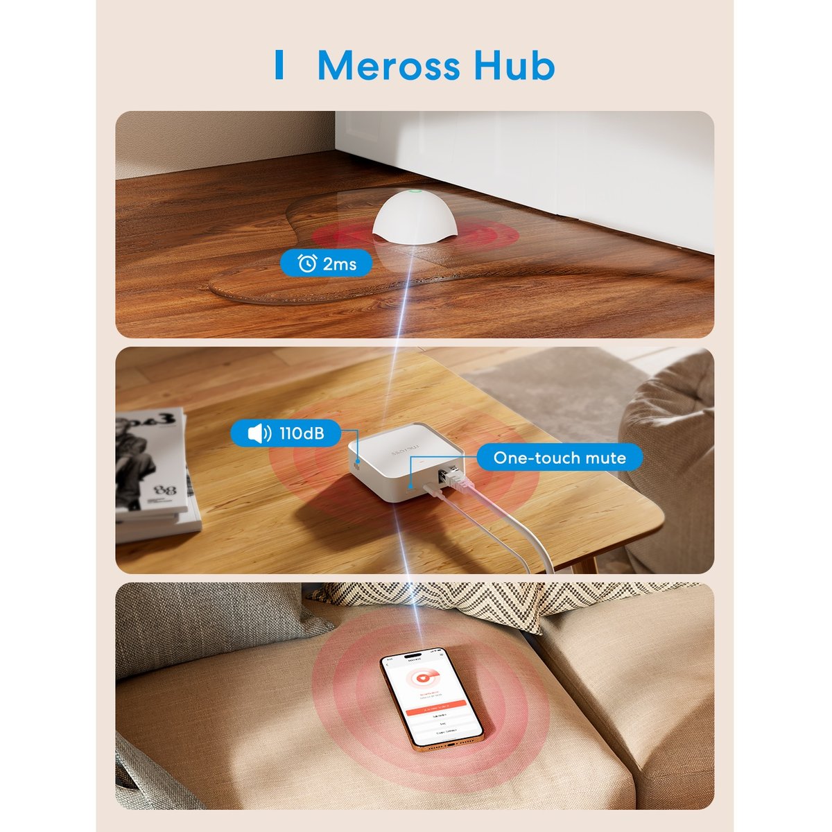 Meross MSH450MA Matter Wi-Fi 智能網關 (Hub)