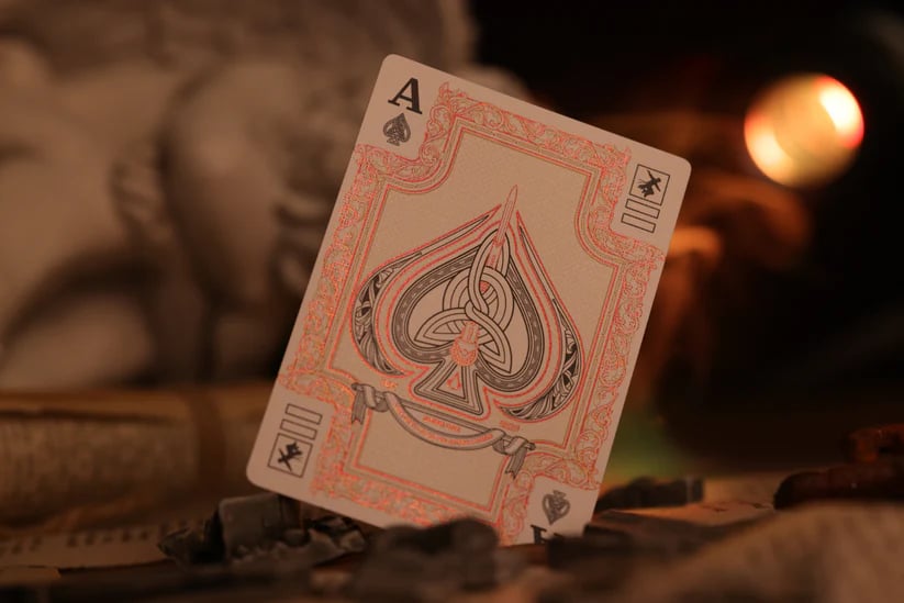 Room One Cards《Assassins Creed Legacy Ver. II》Playing Cards 啤牌(Garnet Signature Edition)