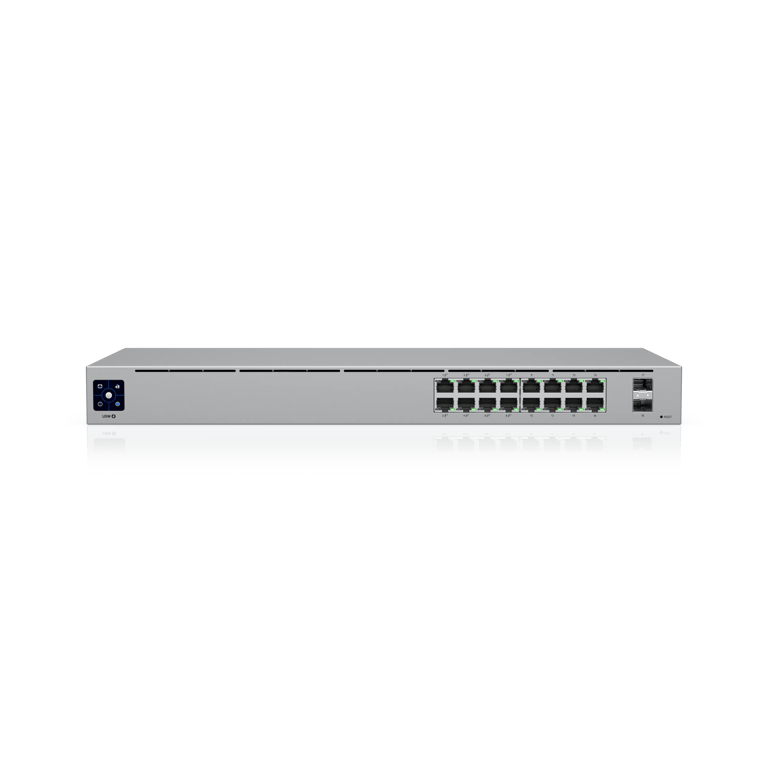 Ubiquiti UniFi Standard 16 PoE 16-Port 1GbE / 42W PoE 標準 PoE 交換機