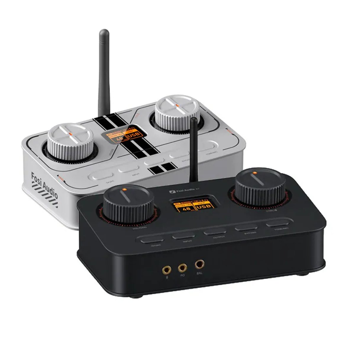 Fosi Audio K7 DAC 平衡遊戲解碼耳擴(灰色)