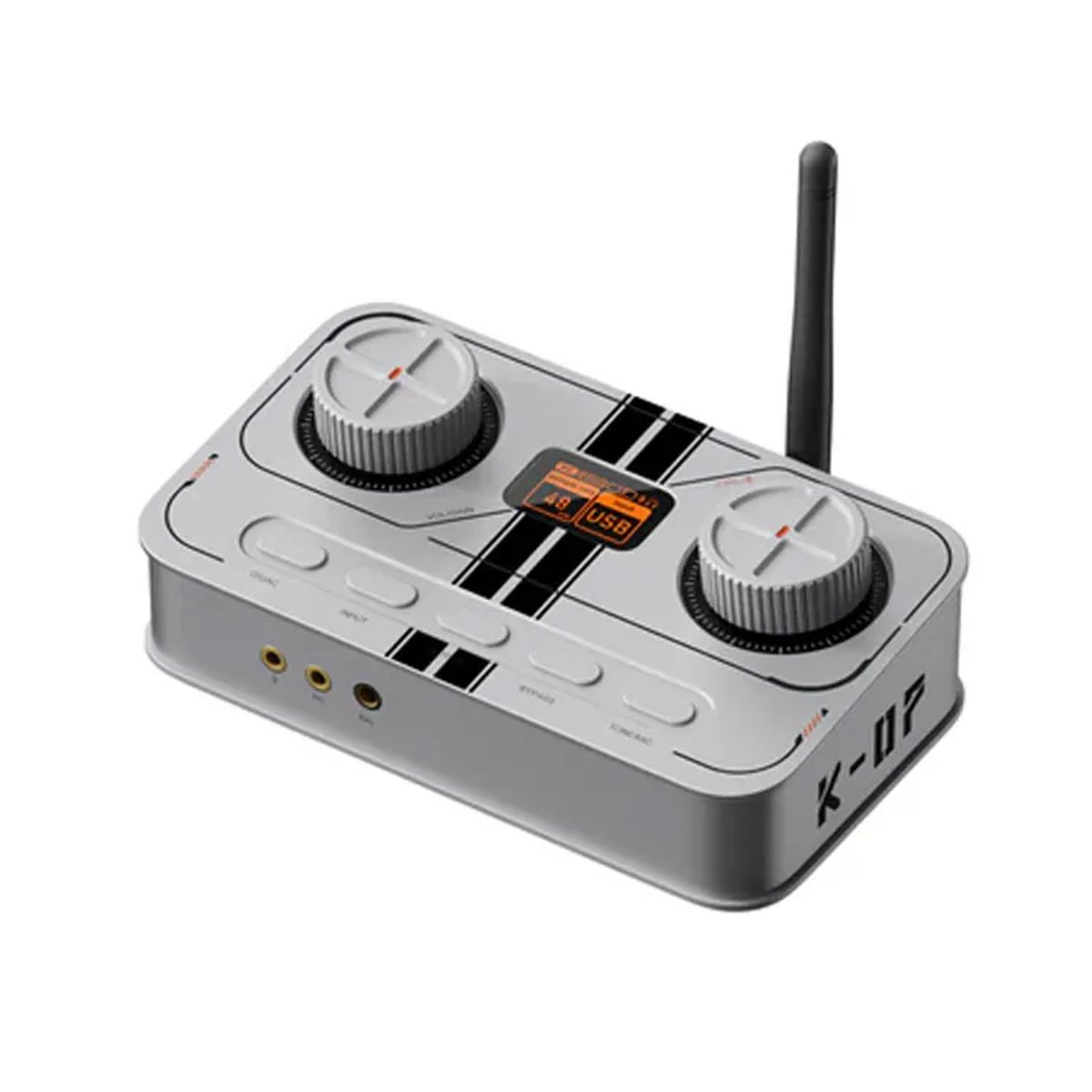 Fosi Audio K7 DAC 平衡遊戲解碼耳擴(灰色)