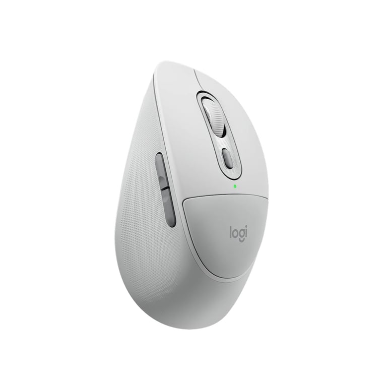Logitech M850L 多工舒適無線滑鼠(大手版-珍珠白)