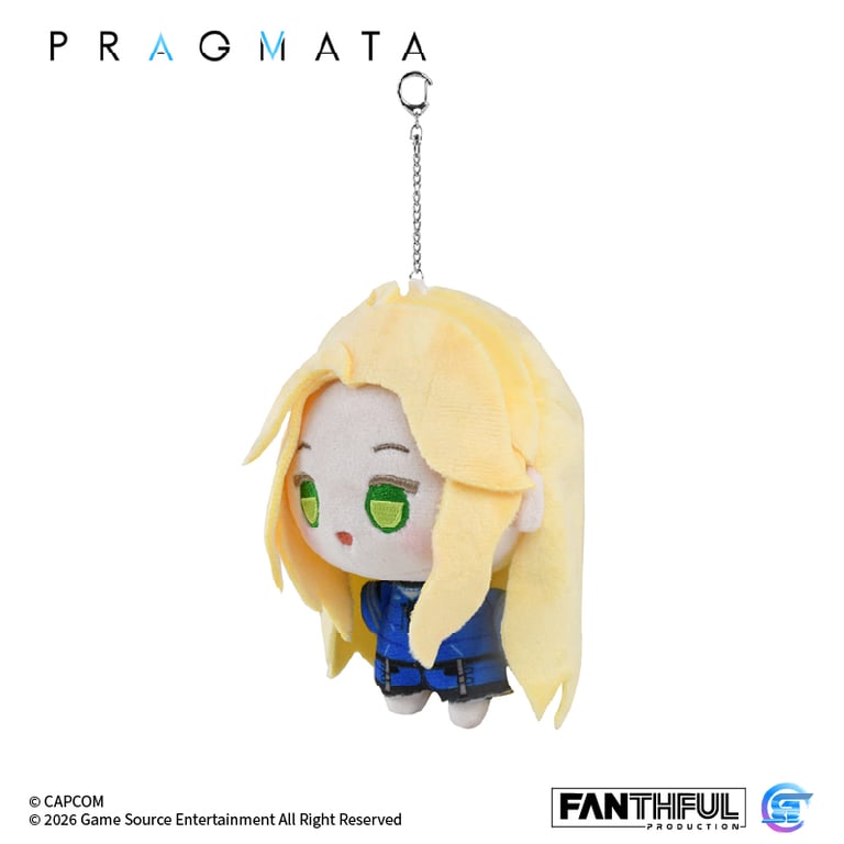 Fanthful《人機迷網》Pragmata 周邊(毛絨掛件 [戴安娜])
