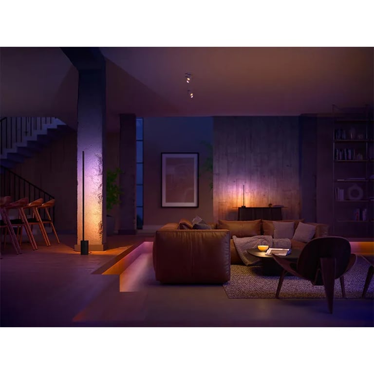 Philips Hue Signe 漸變全彩座地燈(黑色)