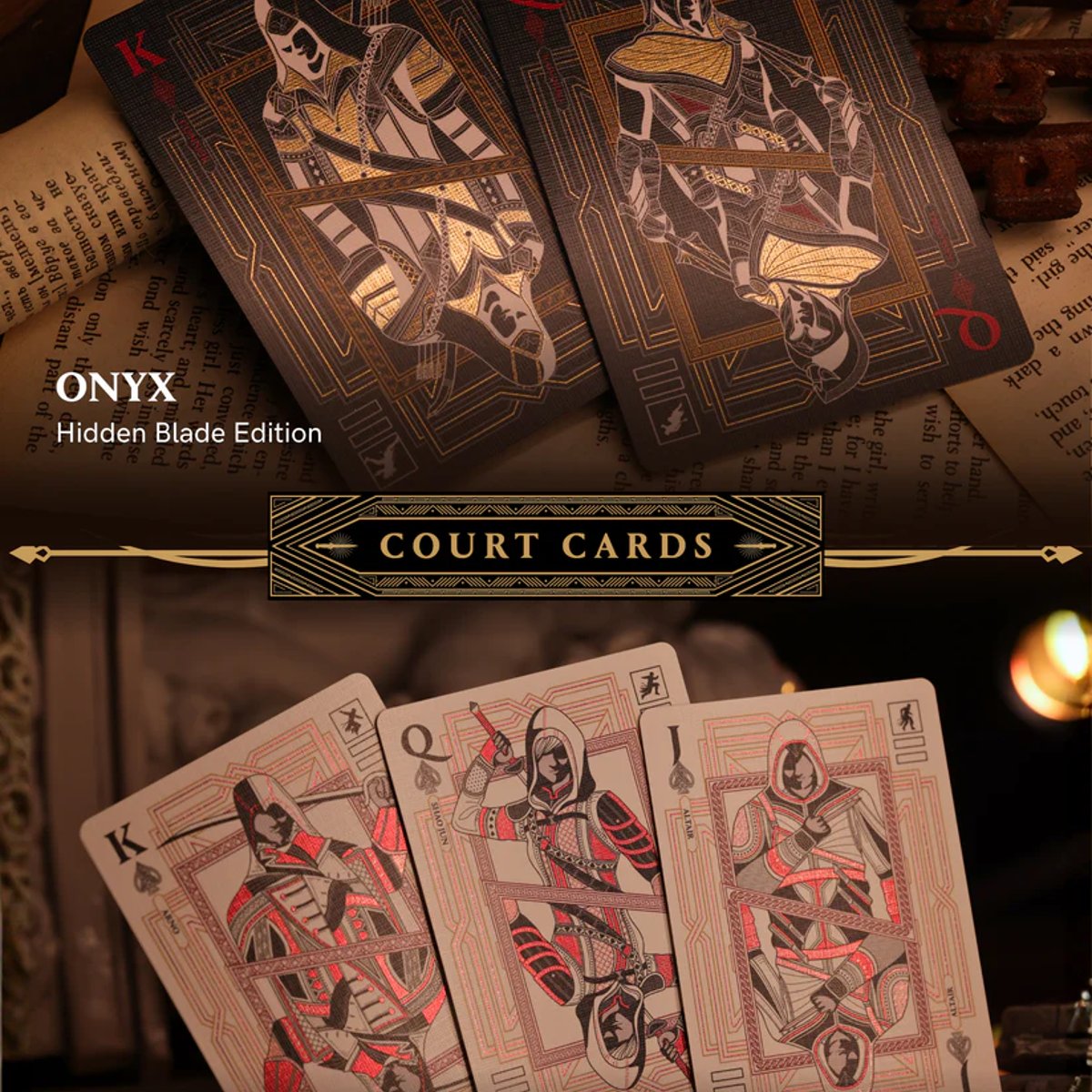 Room One Cards《Assassins Creed Legacy Ver. II》Playing Cards 啤牌(HALF-BRICK套裝)