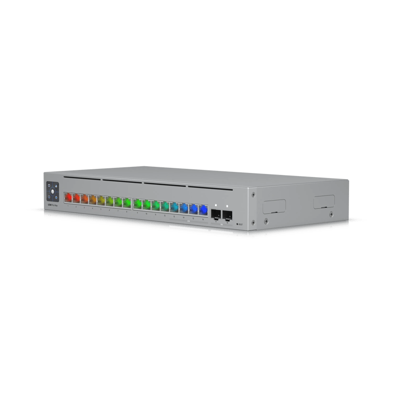 Ubiquiti UniFi Pro Max 16 16-Port 2.5GbE / Etherlighting 專業燈效交換機