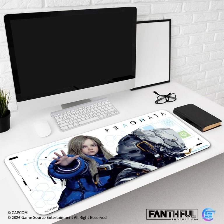 Fanthful《人機迷網》Pragmata 周邊(桌墊(85x35cm))