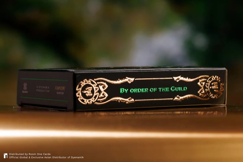 Room One Cards《Monster Hunter》Playing Cards 啤牌(Green)