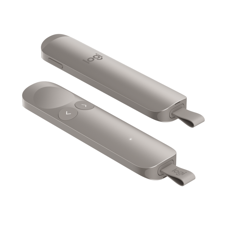 Logitech Spotlight 2 多功能數位雷射簡報器(流沙金)