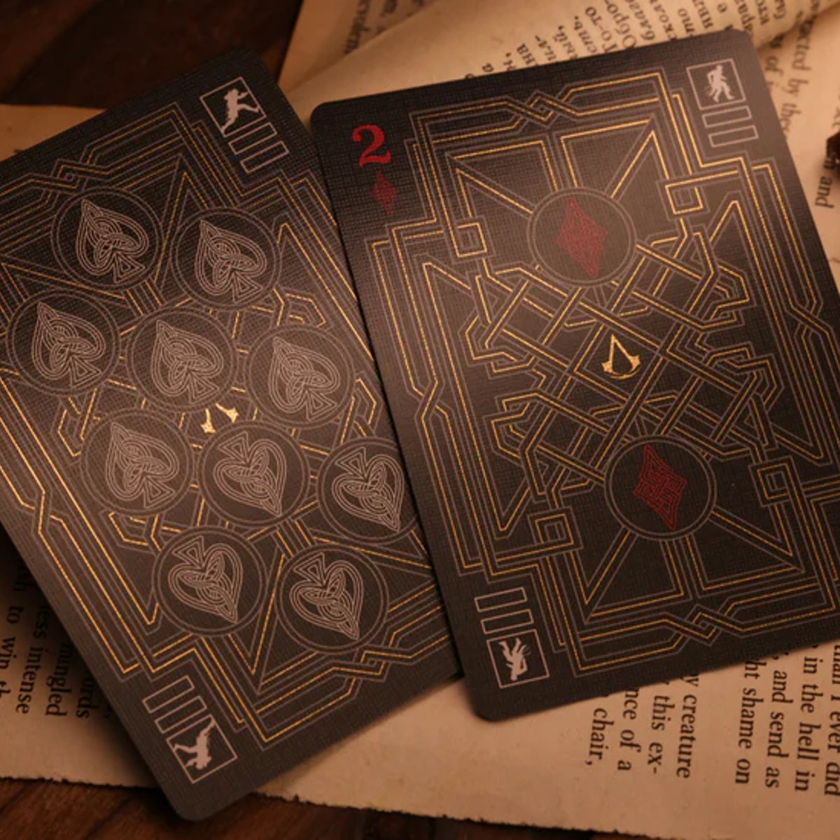 Room One Cards《Assassins Creed Legacy Ver. II》Playing Cards 啤牌(Onyx Hidden Blade Edition)
