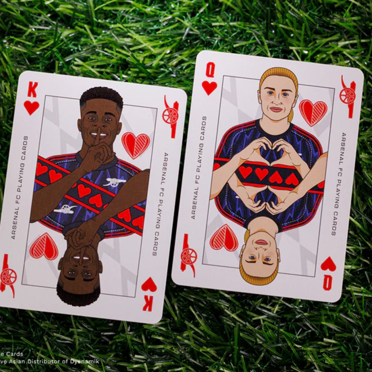 Room One Cards《Arsenal FC》Playing Cards 啤牌(Away)