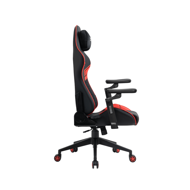 C255D Zenox Saturn MK-2 人體工學高背電競椅(5D 扶手)(Leather/Red)
