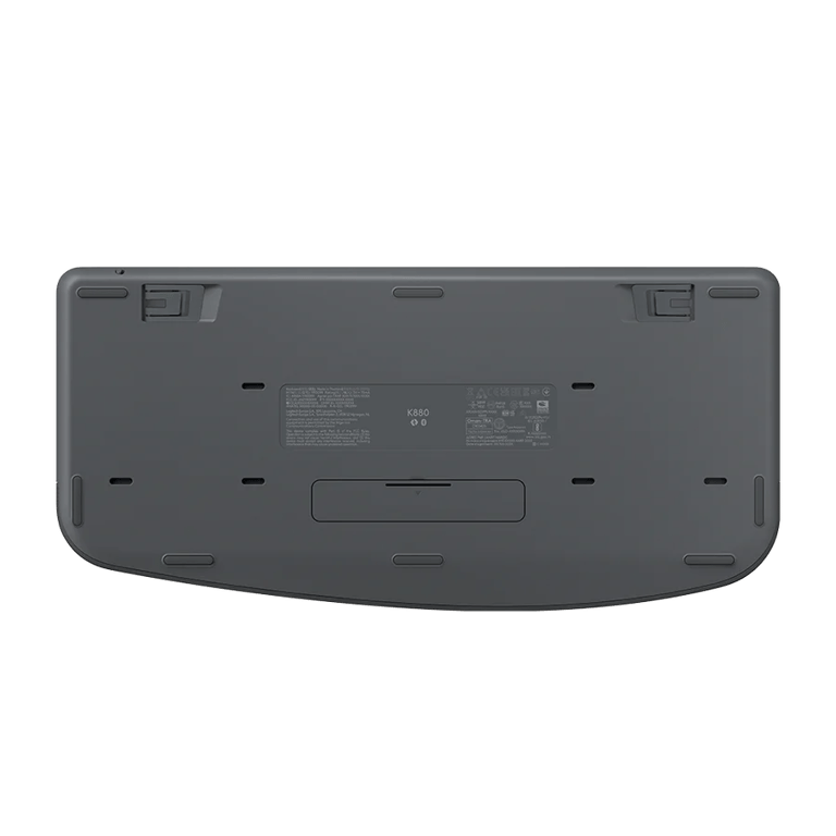 Logitech MK880 多工舒適無線鍵盤滑鼠組(石墨灰 (中文注音版))