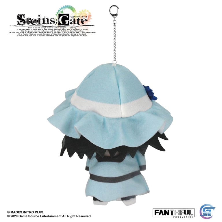 Fanthful《命運石之門》STEINS;GATE 毛絨掛件(椎名真由理)