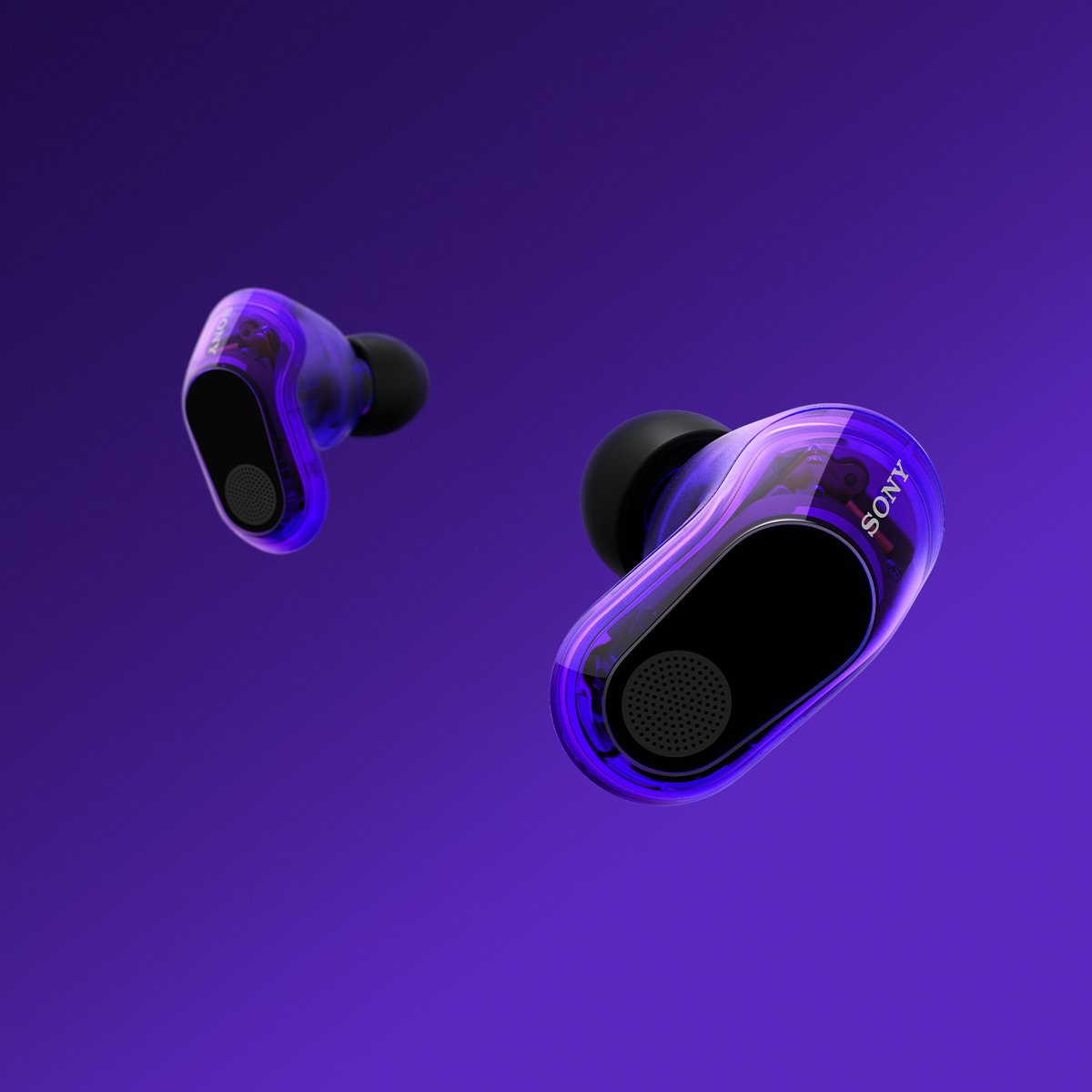 Sony INZONE Buds 入耳式真無線降噪耳機(玻璃紫) - 2000Fun商城| 電競