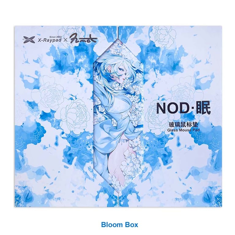 X-Raypad NOD 眠 玻璃遊戲滑鼠墊(SP-490x420)