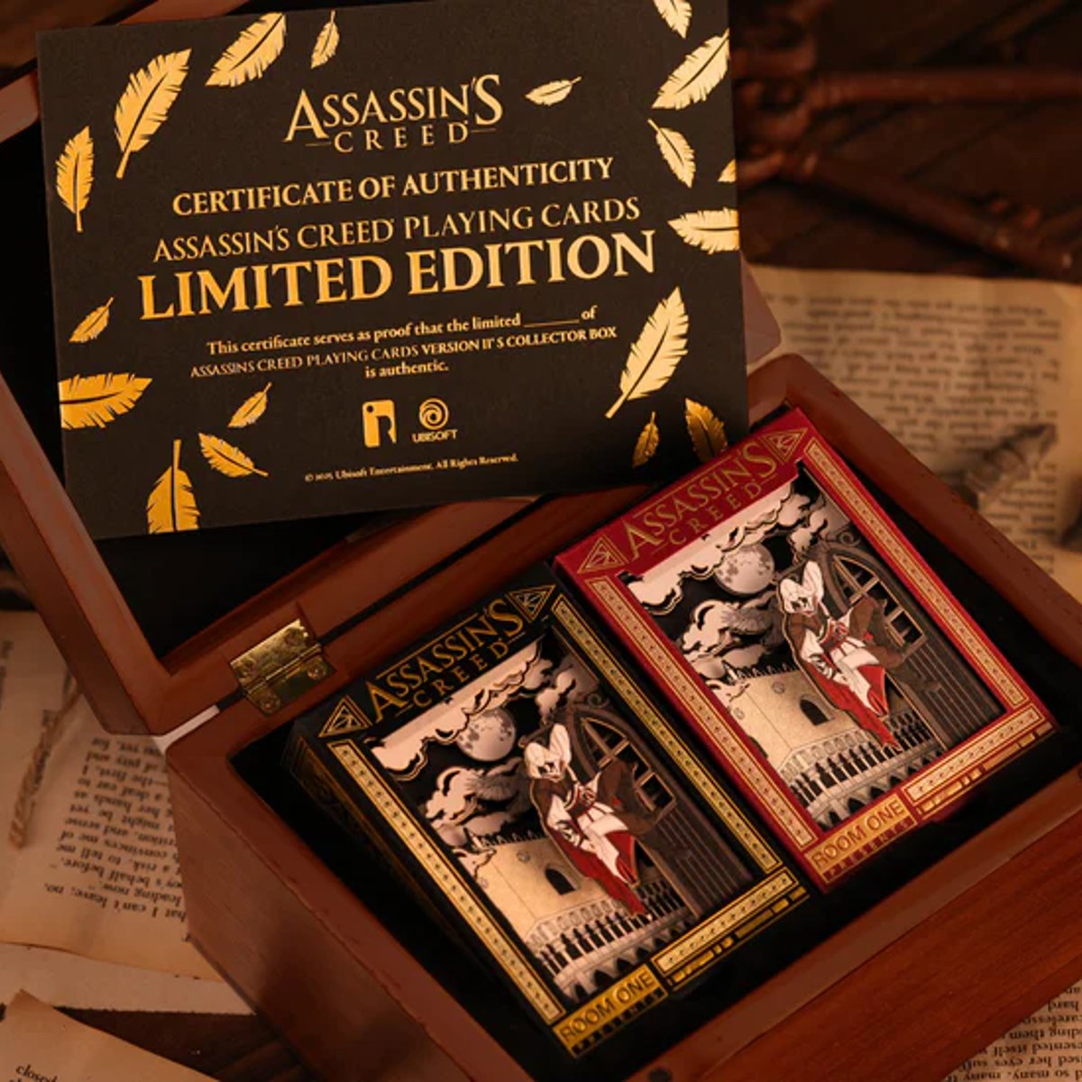 Room One Cards《Assassins Creed Legacy Ver. II》Playing Cards 啤牌(COLLECTORS 套裝)