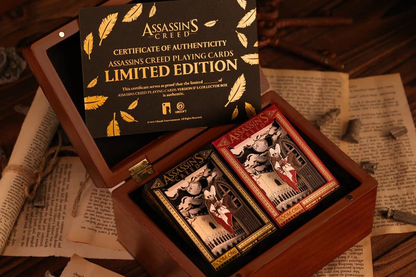 Room One Cards《Assassins Creed Legacy Ver. II》Playing Cards 啤牌(COLLECTORS 套裝)