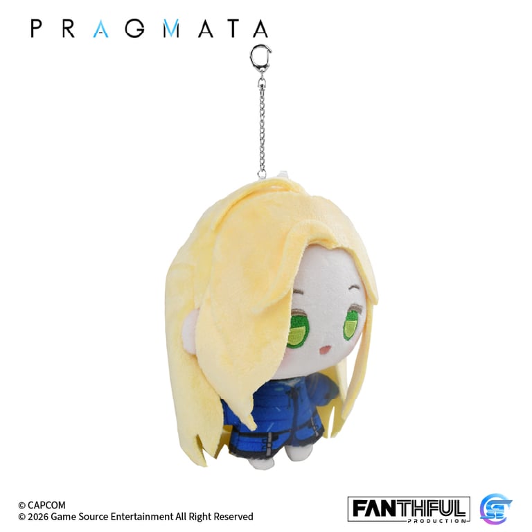 Fanthful《人機迷網》Pragmata 周邊(毛絨掛件 [戴安娜])