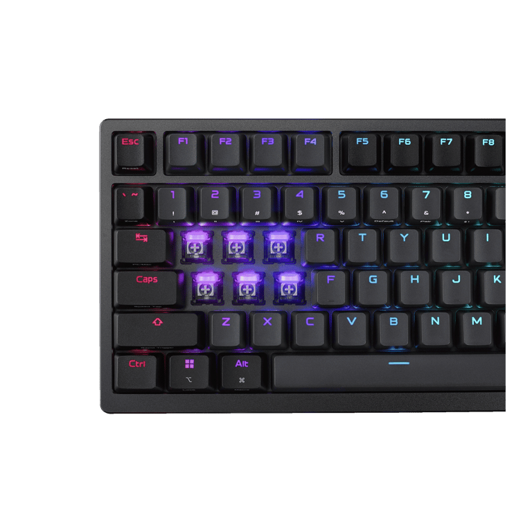 ASUS ROG AZOTH 96 HE Lite 8KHz 磁軸無線遊戲鍵盤(黑色-Lite)