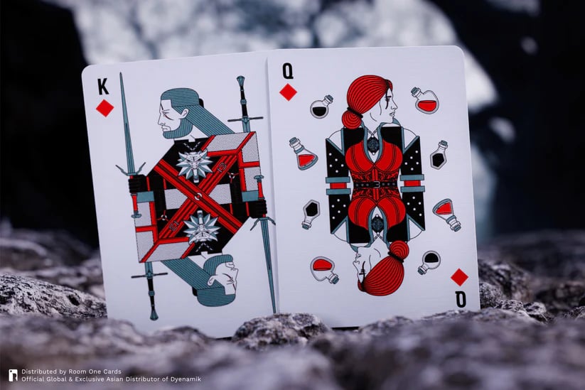 Room One Cards《The Witcher》Playing Cards 啤牌(Red Edition)