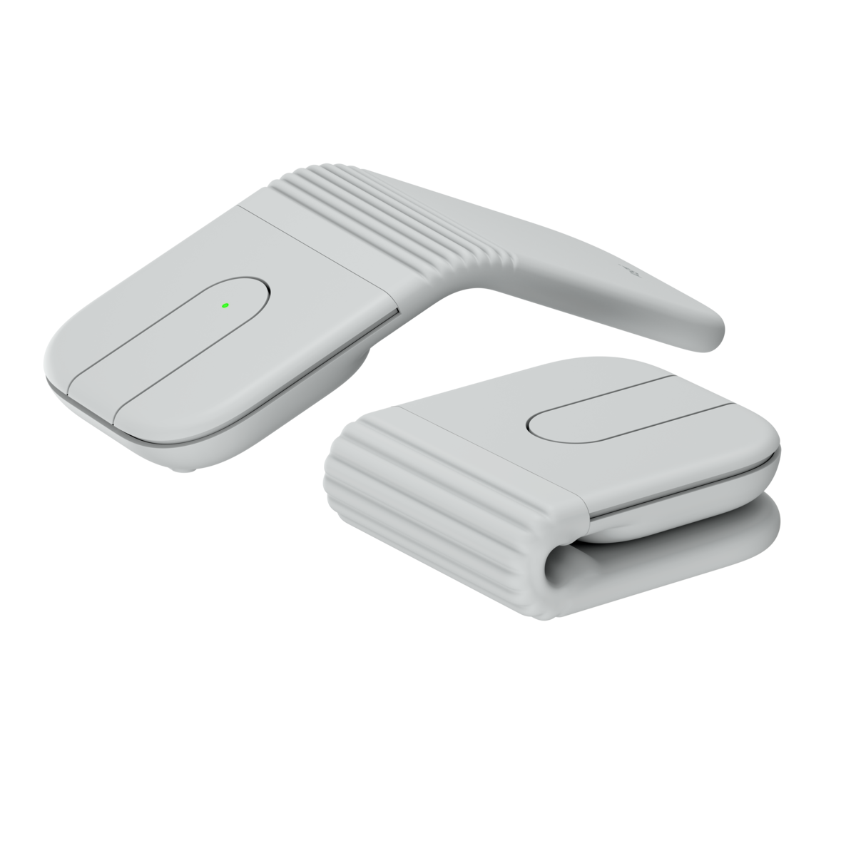 Logitech Mobi 無線摺疊滑鼠(珍珠白)
