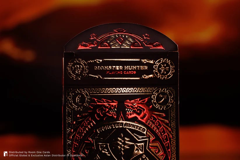 Room One Cards《Monster Hunter》Playing Cards 啤牌(Red)