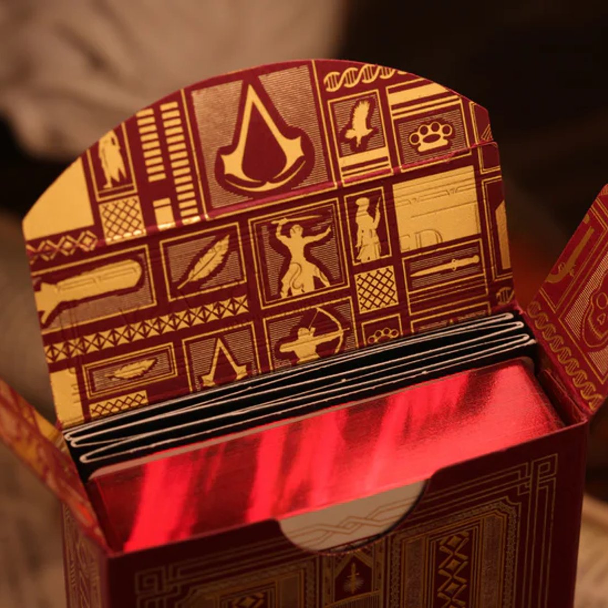 Room One Cards《Assassins Creed Legacy Ver. II》Playing Cards 啤牌(Garnet Signature Edition)