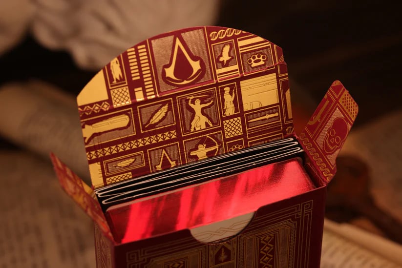 Room One Cards《Assassins Creed Legacy Ver. II》Playing Cards 啤牌(Garnet Signature Edition)