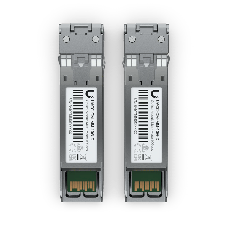 Ubiquiti 10G MULTI-MODE OPTICAL MODULE (2PK) 10G / 多模 SFP+ / 2入 光纖模組