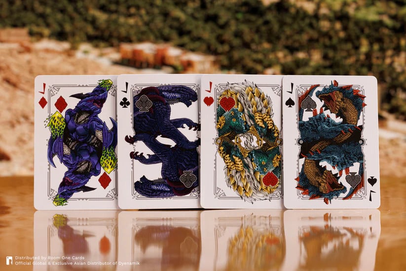 Room One Cards《Monster Hunter》Playing Cards 啤牌(Red)