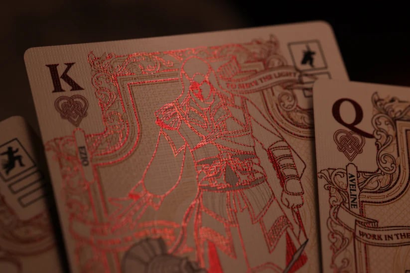 Room One Cards《Assassins Creed Legacy Ver. II》Playing Cards 啤牌(Garnet Signature Edition)