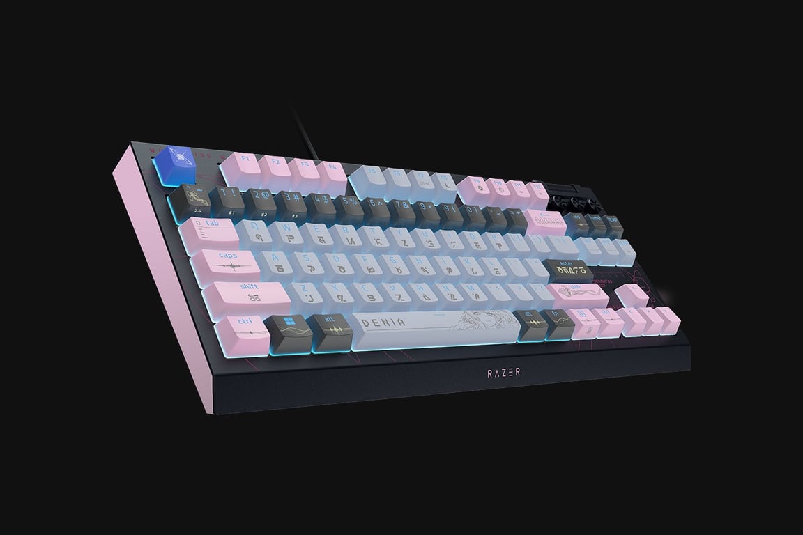 Razer Wuthering Waves Ed. 鳴潮 聯名版(BlackWidow V4 Tenkeyless HyperSpeed 無線鍵盤)