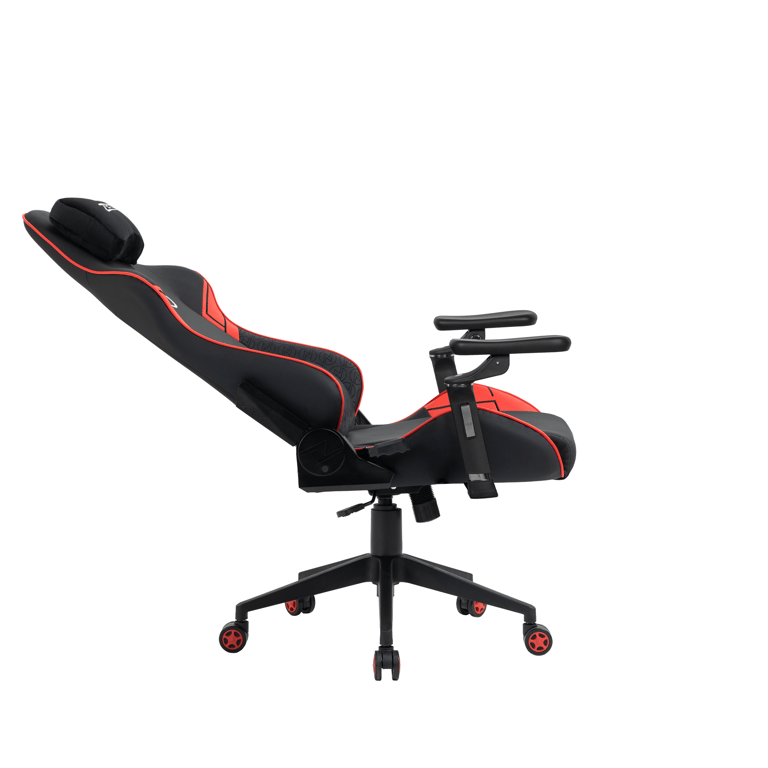 C255D Zenox Saturn MK-2 人體工學高背電競椅(5D 扶手)(Leather/Red)