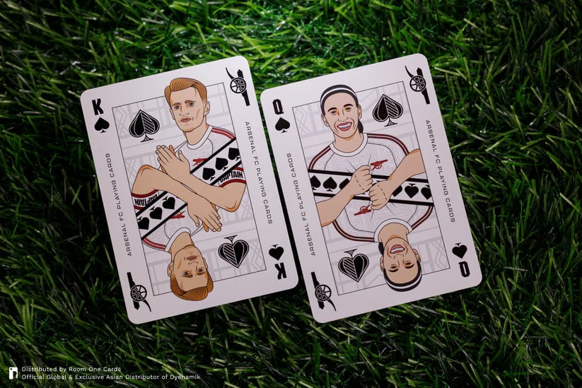 Room One Cards《Arsenal FC》Playing Cards 啤牌(3rd)