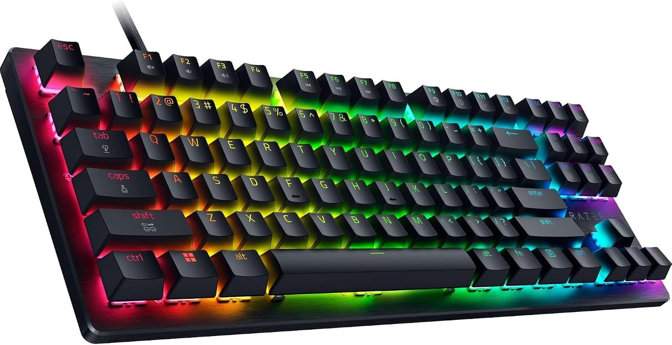 Razer Huntsman V3 HE Magnetic TKL 8KHz 有線磁軸遊戲鍵盤(TKL)