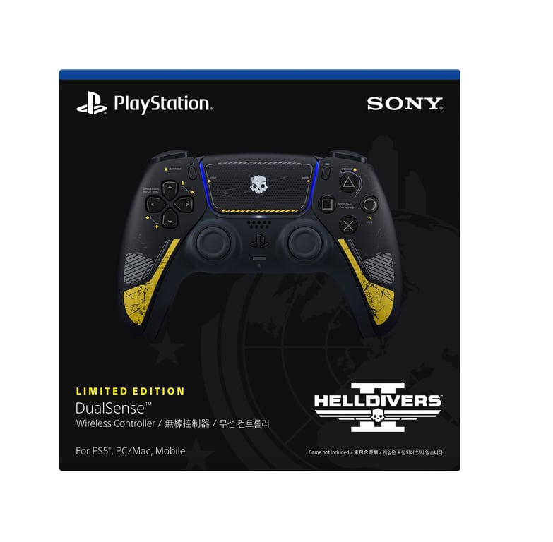 PlayStation 5 DualSense 限量版無線控制器(HELLDIVERS™ 2限量版)