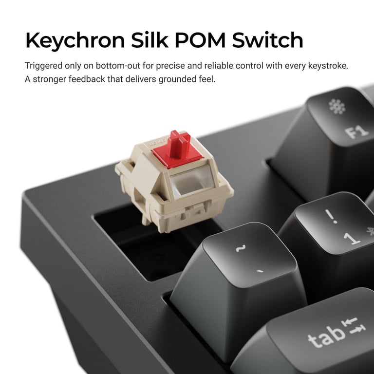 Keychron Q5 Ultra 8K (Q5U-M4) ZMK 96% 全鋁殼三模無線機械鍵盤(香蕉軸-黑色)