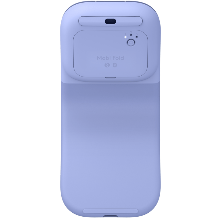 Logitech Mobi 無線摺疊滑鼠(星暮紫)