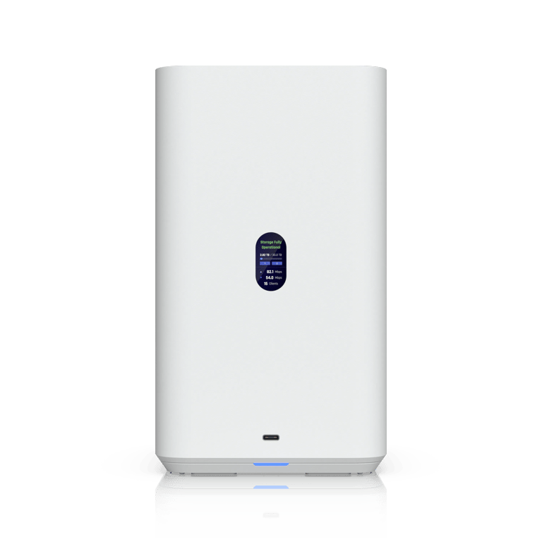 Ubiquiti UniFi UNAS-2-W Dual-bay / 2.5GbE / 白色 網路儲存伺服器 (NAS)(白色)