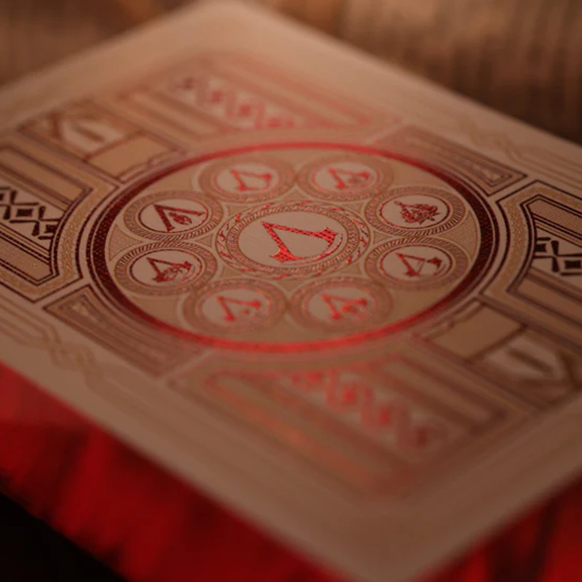 Room One Cards《Assassins Creed Legacy Ver. II》Playing Cards 啤牌(Garnet Signature Edition)