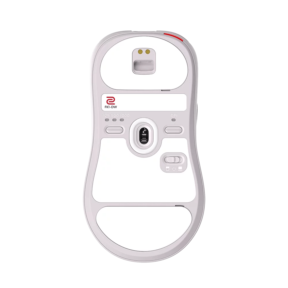 ZOWIE FK1-DW 4K 無線電競滑鼠(啞面灰白色)