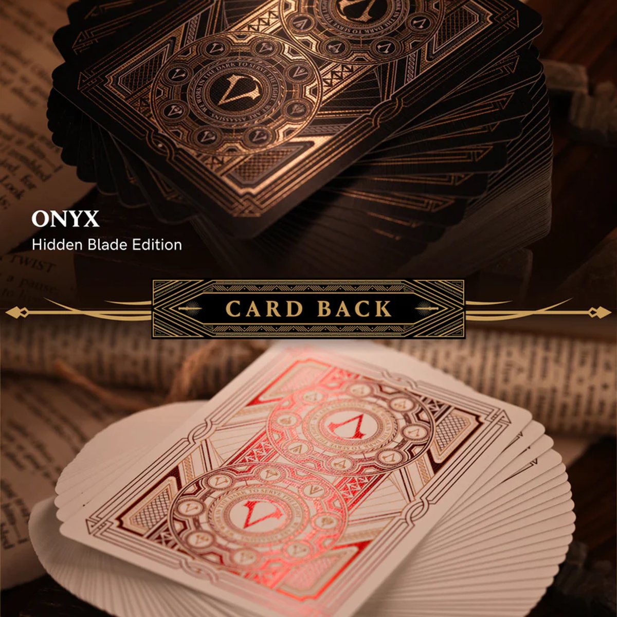 Room One Cards《Assassins Creed Legacy Ver. II》Playing Cards 啤牌(HALF-BRICK套裝)