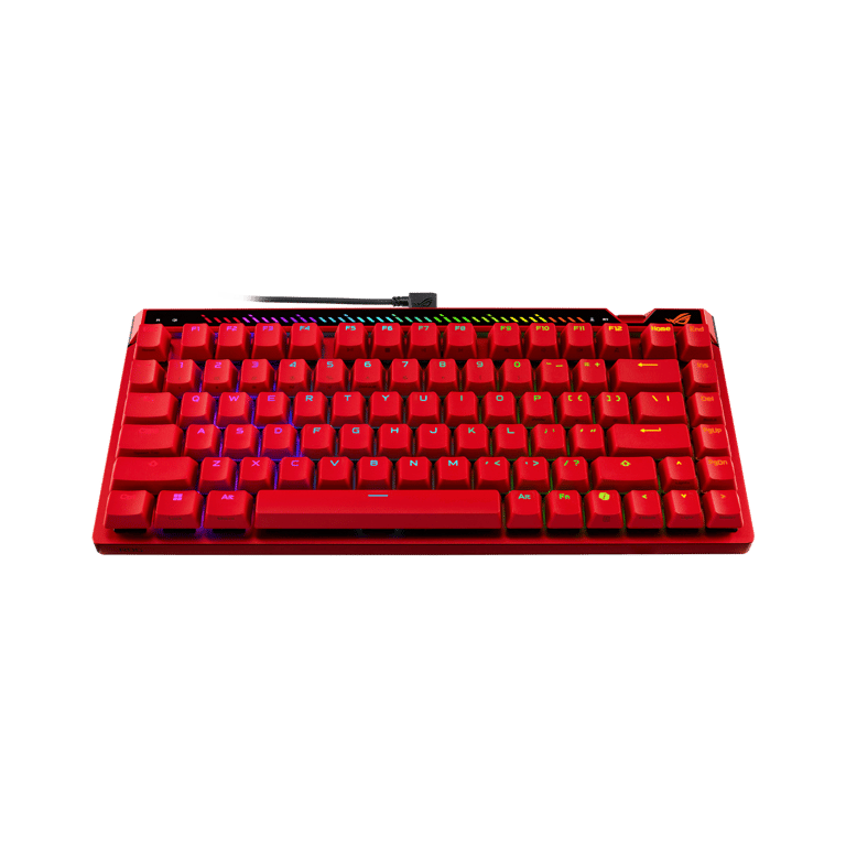 ASUS ROG Falchion Ace 75 HE 有線磁軸遊戲鍵盤(Lava Red-V2X磁軸)