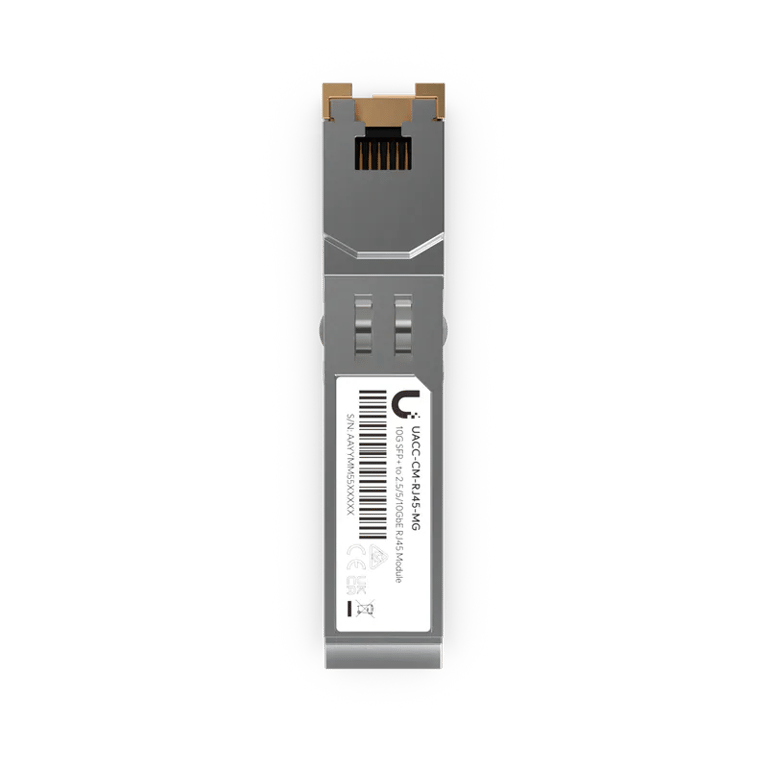 Ubiquiti UniFi 10G SFP+ TO RJ45 MODULE 10G / SFP+ 轉 RJ45 轉接模組